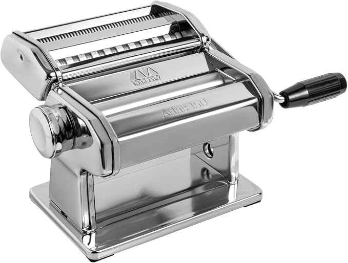 Marcato Atlas 150 pasta machine · Marcato Atlas 150 manual pasta machine, chrome