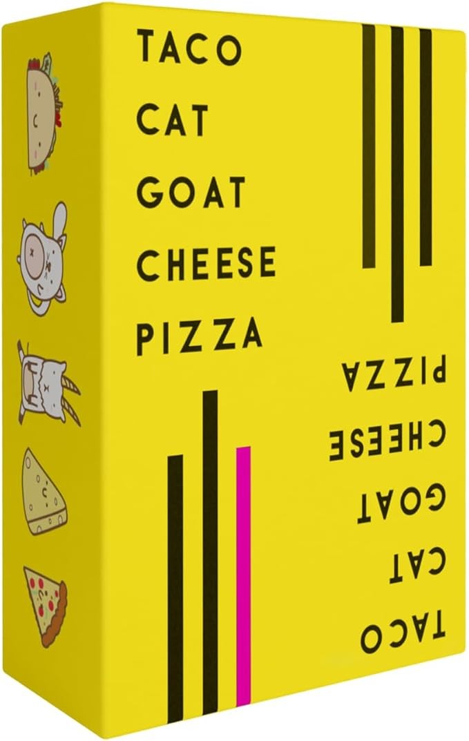 Taco Cat Goat Cheese Pizza  |  Original · Original English card game, ages 7+, 2–8 players; standard size