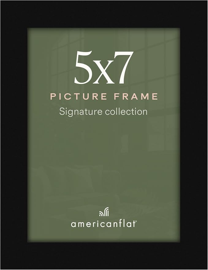 Americanflat black 5×7 picture frame · Americanflat black 5×7 picture frame